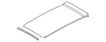 Genuine Volkswagen Sunshade 5G9-877-307-B-GC3. Fixed Price $523.86.