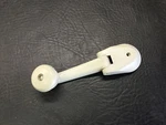 Aircooled Type 1 Sunroof Handle 65-77 Ivory Prt# 253877453. Fixed Price $35.00.