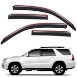 In-channel Window Visors Rain Guards Vent Shade For 2003-2009 Toyota 4RUNNER. Fixed Price $42.92.