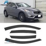 For 14-17 Infiniti QX50& 08-12 EX35 Smoke Window Visors Acrylic Rain Sun Guards. Fixed Price $27.66.
