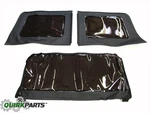 11-18 Jeep Wrangler Unlimited 4-DOOR Black Soft Top Rear Window Kit Tinted Mopar. Fixed Price $420.73.