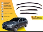 Wind Deflectors Channel For Audi Q7 2015-UP 4-PCS Sun Visors Rain Guard. Fixed Price $118.10.