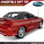Convertible Soft Top Ford Mustang 1994 1995 1996-2004 W/ Glass Window Black. Fixed Price $331.49.