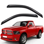 For Dodge Ram 1500 2500 3500 Standard Cab Tape-on Window Vent Visor Rain Guards. Fixed Price $39.92.