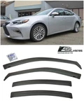In-channel Style Side Window Visors Rain Deflectors For 13-18 Lexus Es-series. Fixed Price $29.99.