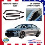 For Bmw Series 2019+ 330I 320I M340I In-channel Vent Window Visors Rain Guards. Fixed Price $48.99.