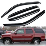 For 2000-2006 Chevy Tahoe Gmc Yukon Smoke Window Visor Vent Rain Guards Tape-on. Fixed Price $28.49.