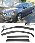 Eos For 11-17 Lexus CT200H In-channel Side Window Visors Rain Guard Deflectors. Fixed Price $532.99.