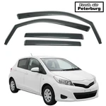 For Toyota Yaris 2006-2014.9 In-channel Rain Guards Wind Deflector 4PCS. Fixed Price $92.03.