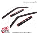 Black Tinted Out-channel Vent Visor Deflector 4PCS 1992-2000 Mitsubishi Montero. Fixed Price $44.27.