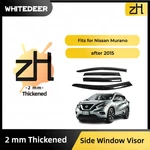 Fits Nissan Murano 2015-2024 Side Window Visor Sun Rain Deflector Guard Thick. Fixed Price $26.98.