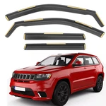 For Jeep Grand Cherokee 2011-2021 In-channel Window Visors Rain Guards Deflector. Fixed Price $38.99.
