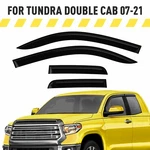 Rain Guards Vent Visors Shade For 2007-2021 Toyota Tundra Double Cab. Fixed Price $47.24.