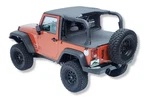 Pavement Ends By Bestop 41522 Black Diamond Sun Cap For 2007-2018 Wrangler Jk. Fixed Price $35.00.