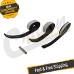 Crown Automotive 5454184K Weatherstrip Kit For 76-86 Jeep CJ-7/87-95 Wrangler Yj. Fixed Price $47.74.