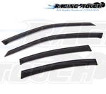 Dark Smoke Outside Mount Window Visor Rain Guard 4PC For Bmw 323I 328I 1999-2005. Fixed Price $39.80.