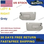 14-20 Infiniti QX60 2013 JX35 Pair Gray Sun Visor W/ Light 964019PB0A 964009PB0A. Fixed Price $31.98.