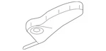 Genuine Audi Spoiler Cap 8R0-827-555-01C. Fixed Price $9.89.