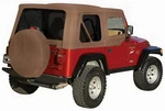 Rampage Jeep Wrangler Factory Replacement Soft Top With Door Skins 99517. Fixed Price $325.00.