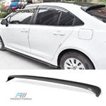 Fits 20-26 Toyota Corolla Sedan Matte Black Pp Rear Roof Spoiler Wing. Fixed Price $59.99.