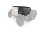 Smittybilt 9087135K Protek Bowless Top Tinted Windows For 07-18 Wrangler 4DR. Fixed Price $849.99.
