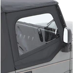 Bestop 51780-15 Pair Of Black Denim Upper Half Doors For 88-95 Jeep Wrangler Yj. Fixed Price $499.99.