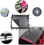 Roof Sunshade Bikini Top Cover Anti-uv Visor For Jeep Wrangler Jk 4DOOR 07+. Fixed Price $61.99.