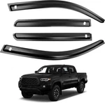 4PCS Side Window Visor Rain Guards Deflectors For 2016-2023 Toyota Tacoma Black. Fixed Price $32.29.