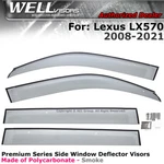 Wellvisors For Lexus LX570 2008-2021 Rain Guards Window Deflectors. Fixed Price $81.99.