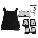 Rampage 68335 Set Black Diamond Complete Soft Top/frame For 97-06 Wrangler Tj. Fixed Price $818.82.