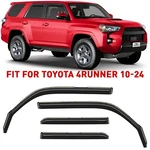 Rain Guards Vent Visors Shade For 2010-2024 Toyota 4RUNNER Shatterproof. Fixed Price $62.99.