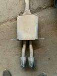 09-15 Mini Cooper R55 R59 Exhaust Muffler Pipe End Section Oem 021125. Fixed Price $135.00.