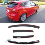 12-18 Ford Focus Sedan& Hatchback In-channel Window Visors Rain Sun Shade. Fixed Price $40.59.