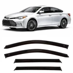 Tape-on Window Visors Rain Guards Fit Toyota Avalon Iv 2012-2018 Deflectors. Fixed Price $139.00.