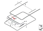 New Bmw X5 G05 Roof Slipstream Deflector 54109448518 Original. Fixed Price $301.10.