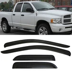 Fit 2002-2009 Ram 1500 2500 Quad Cab Smoke Window Visor Sun Vent Rain Guard. Fixed Price $28.99.