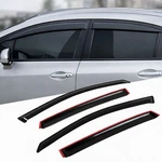 Window Visor Rain Guard 4PCS For Toyota Prius 2012-2015 Tape-on Dark Smoke. Fixed Price $56.04.