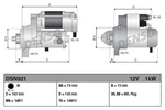 Denso Starter Motor DSN921. Fixed Price $127.49.