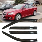 4PCS Original Shatterproof Sun Rain Guards Shield For Chevy Cruze 2011-2015. Fixed Price $57.20.