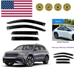 Rain Guards Fit For 2018-2024 Volkswagen Tiguan, Out-channel Window Visors Ve.... Fixed Price $60.99.