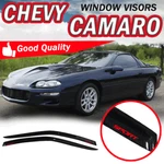 Fit 93-02 Chevy Camaro Pontiac Firebird Window Visor Smoke Shade Guards W/ Sport. Fixed Price $44.99.