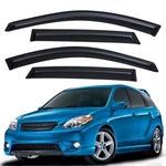 Tape-on Window Vent Visor Side Deflector For 2003-2008 Pontiac Vibe. Fixed Price $42.93.