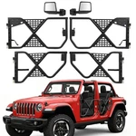 4-DOOR & Mirrors, Tube Doors Complete Kit For Jeep Wrangler Jk Unlimited 2007-18. Fixed Price $298.95.