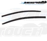 Dark Smoke Outside Mount Window Visor Rain Guard 2PCS For Volvo C30 2008-2013. Fixed Price $30.81.