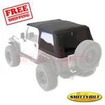 Smittybilt Soft Top Bowless Black Diamond Fabric For Jeep Wrangler 97-06. Fixed Price $465.62.