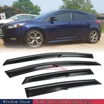 2012-2018 Ford Focus Jdm Mugen Style Window Visor Vent Rain Guards Deflector. Fixed Price $28.99.