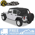 Bestop Duster Deck Cover Black Diamond For '07-'18 Jeep Wrangler Jku Unlimited. Fixed Price $199.99.