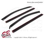 Black Tinted Out-channel Vent Visor 4PCS For 2007-2012 Mercedes-benz GL320 GL350. Fixed Price $99.95.