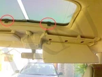 Land Rover Discovery 1 & 2 Retractable Sunroof Shade Clips Repair Kit. Fixed Price $25.00.