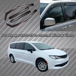 In-channel Vent Window Rain Visors Snow Guards For Chrysler Voyager 2020-25. Fixed Price $48.99.